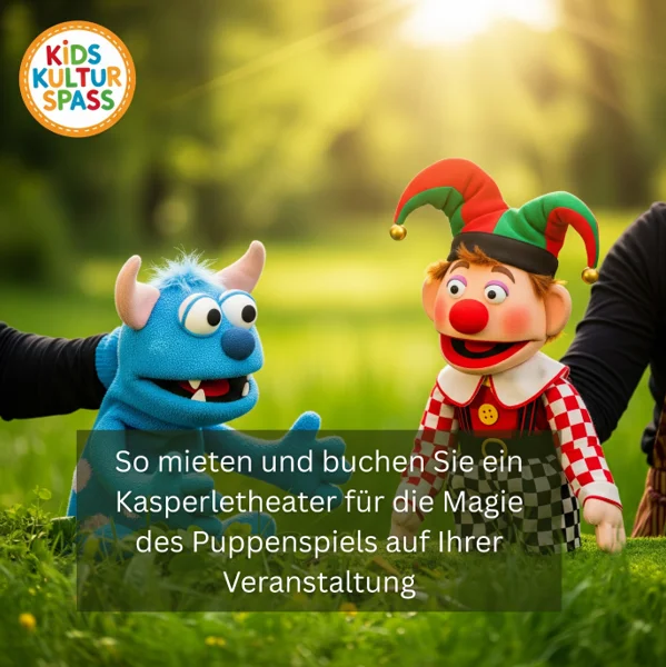 So mieten und buchen Sie ein Kasperletheater für die Magie des Puppenspiels auf Ihrer Veranstaltung