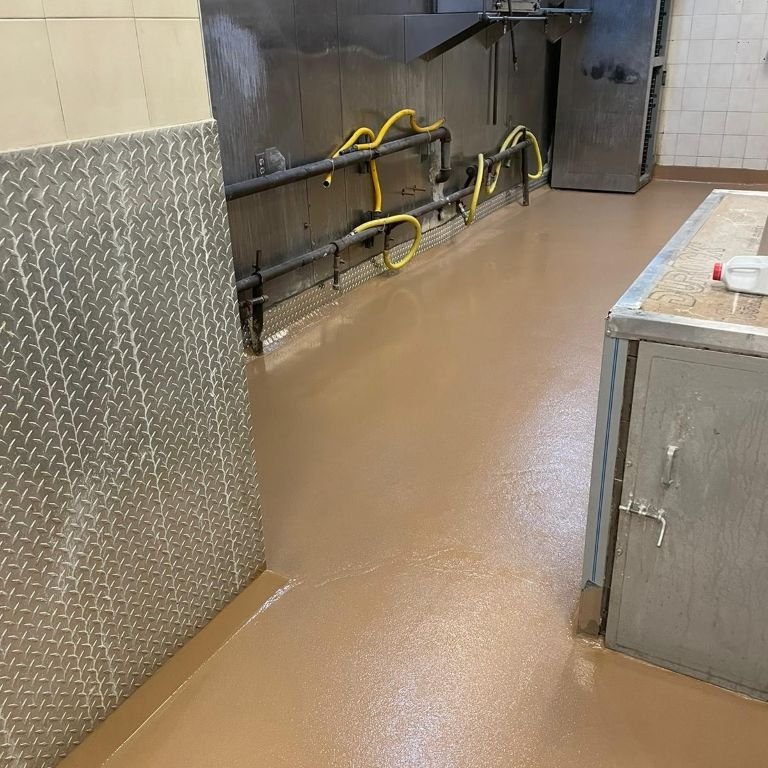 Resilient Urethane Concrete Flooring for Manufacturing and Warehouse Spaces